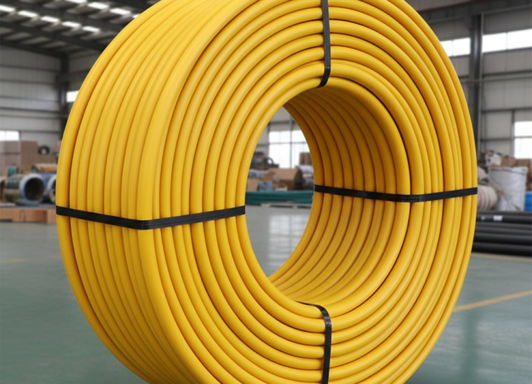 Ống Nhựa PVC Màu Vàng Nghệ