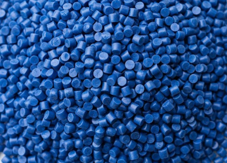 Hạt Nhựa PVC Màu Xanh Dương