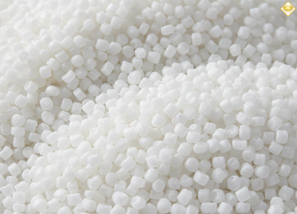 Hạt Nhựa PVC Màu Trắng