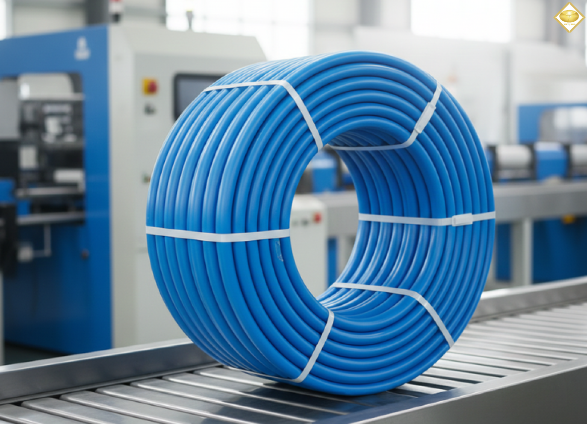 Ống Nhựa PVC Màu Xanh Dương