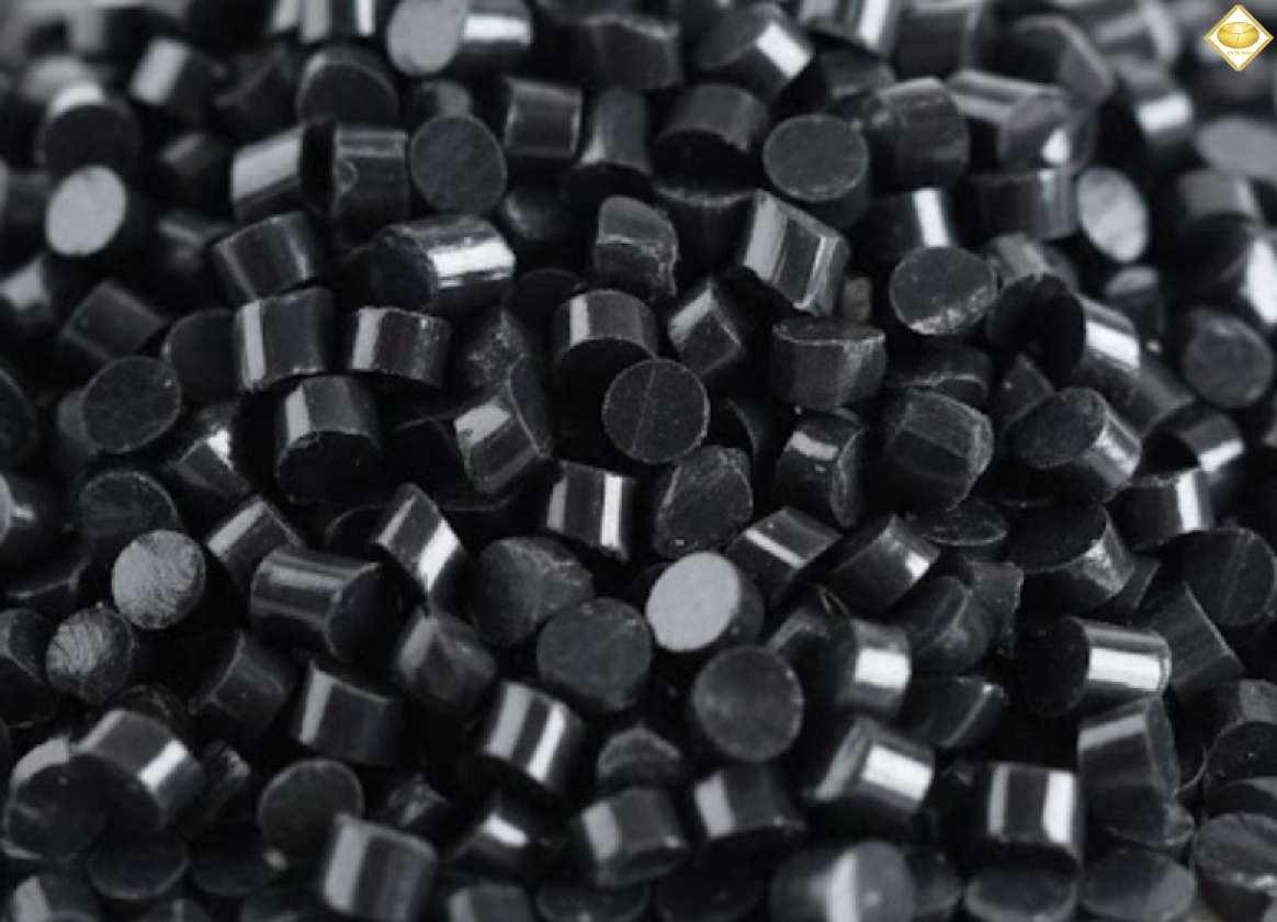 Hạt Nhựa PVC Màu Đen