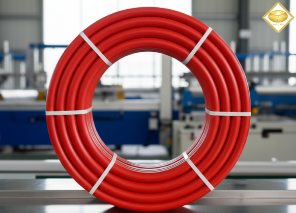 Ống Nhựa PVC Màu Đỏ